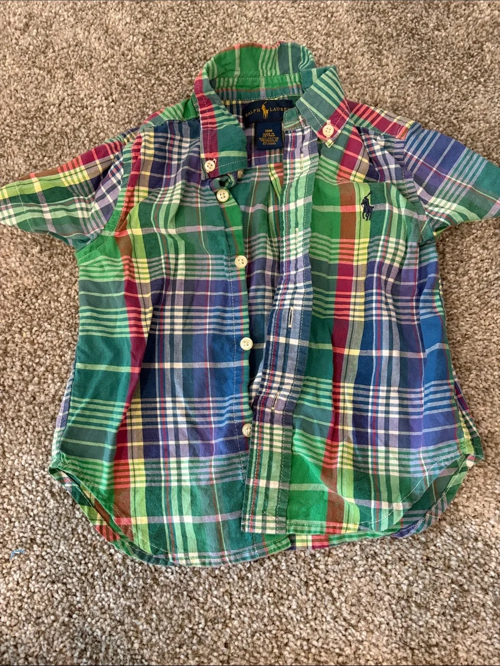 Polo by Ralph Lauren Multicolor Plaid Button-Down Shirt